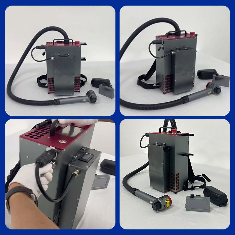 Industrial Laser Cleaner Price - Backpack Portable Type Handheld Laser Cleaner