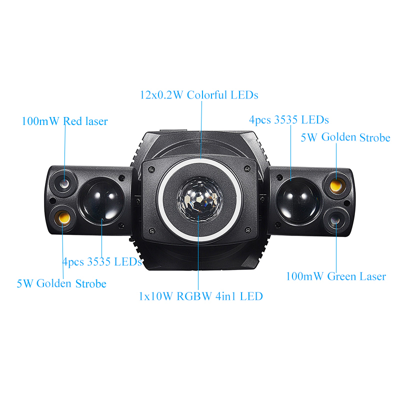 DMX Colorful LED Beam Laser St - Laser Power Supply 60W review and price