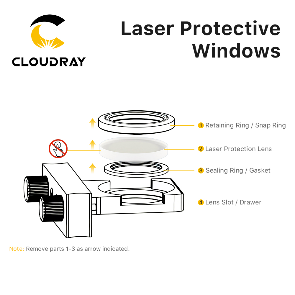 Cloudray 10PCS Protective Wind - Co2 Laser Mirror review and price