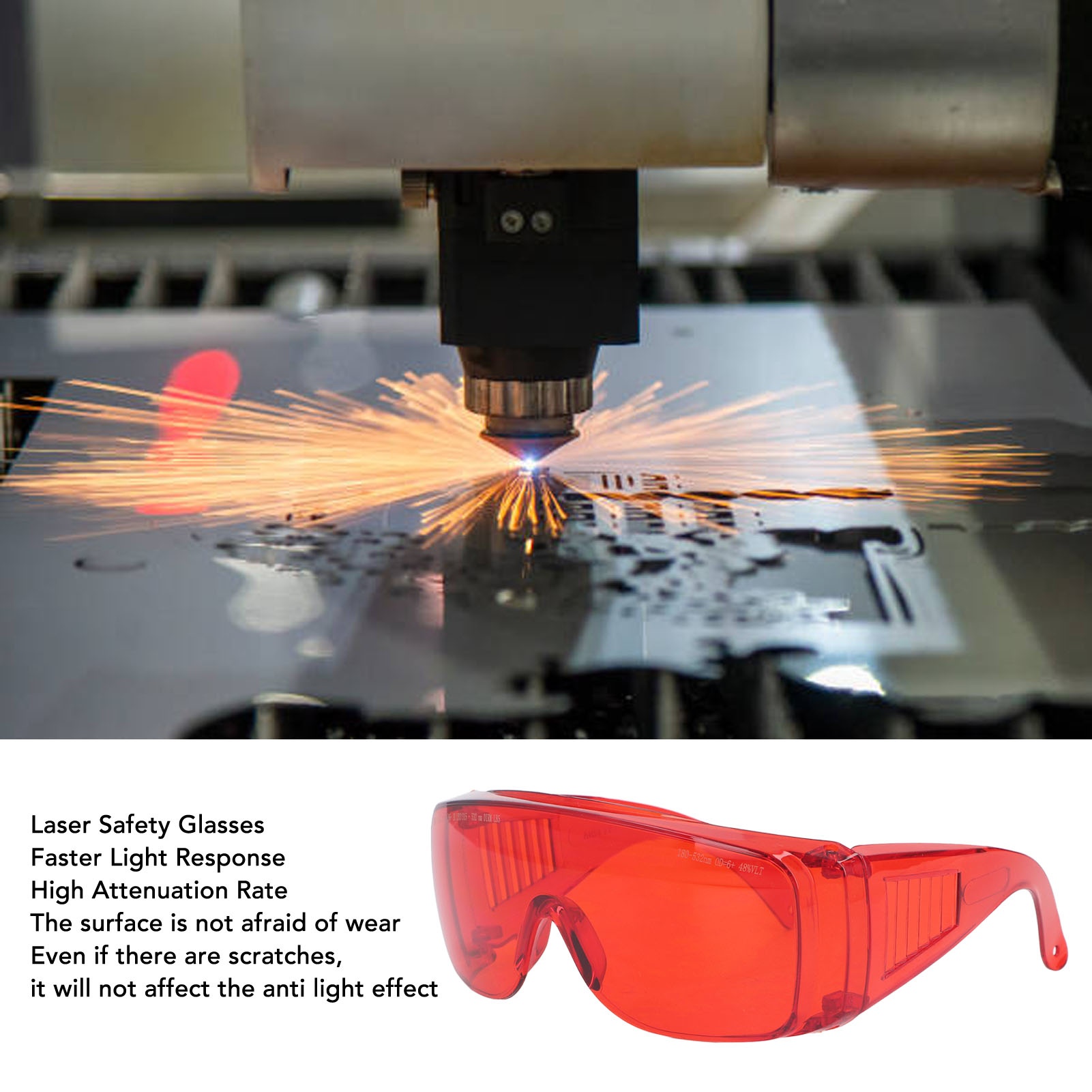 Laser Glasses Red 180 To 532nm - Industrial Laser Glasses review and price
