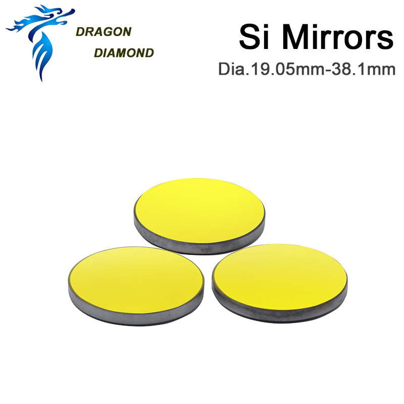 DRAGON DIAMOND 3pcs Silicon CO - Co2 Laser Mirror review and price